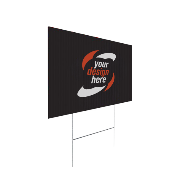 coroplast sign Custom Tradeshow items printing for Seamless Print and Promo - formerly Rainbow Marketing, serving Niagara, Haldimand Hamilton and beyond!